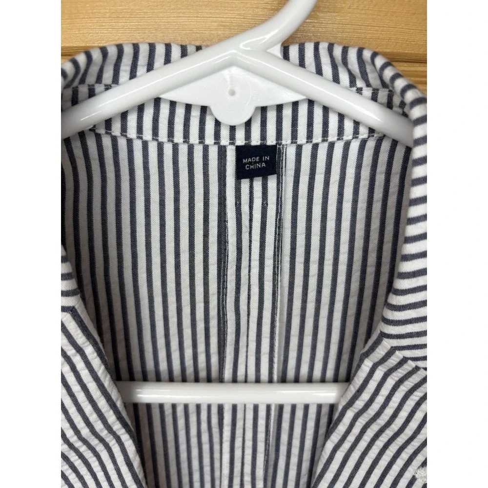 J.Crew Thompson Blue & White Striped Seersucker Blazer Men's 34R NWT $398 Decon
